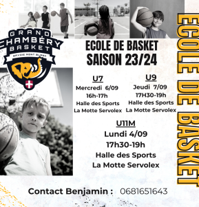 Reprise de l'école de basket 🏀